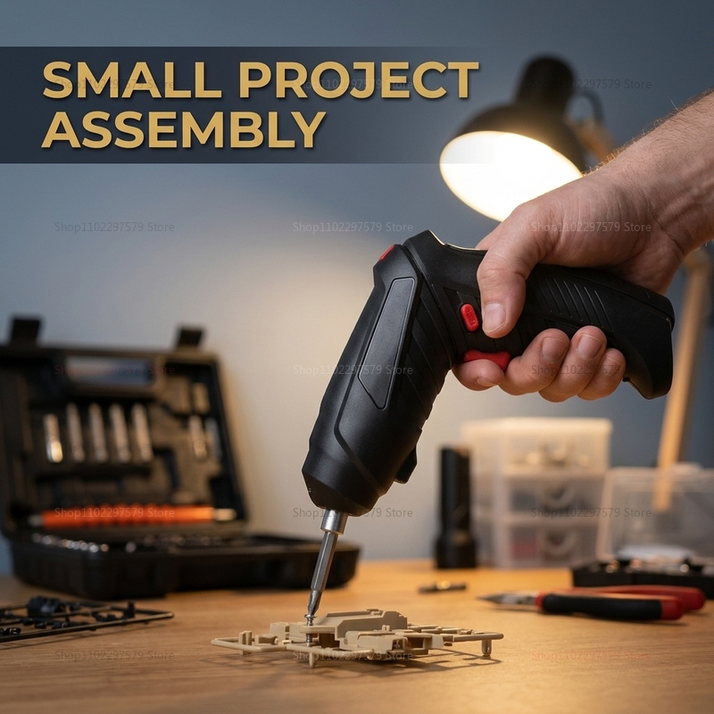 Electric Screwdriver Rechargeable Usb - 47-częściowy zestaw akumulatorowych, bezprzewodowych wkrętaków elektrycznych