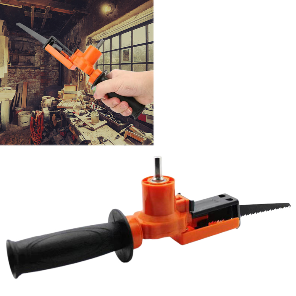 Reciprocating Saw Attachment Drill - Adapter do pilarki elektrycznej, narzędzie do