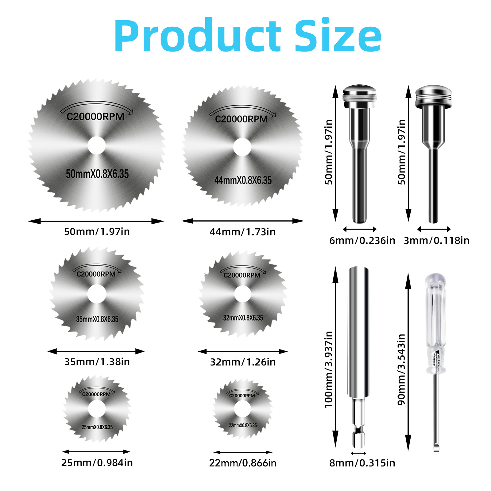 Brzeszczoty ze stali szybkotną – Cordless Rotary Tool Kit Accessories recenzja i cena