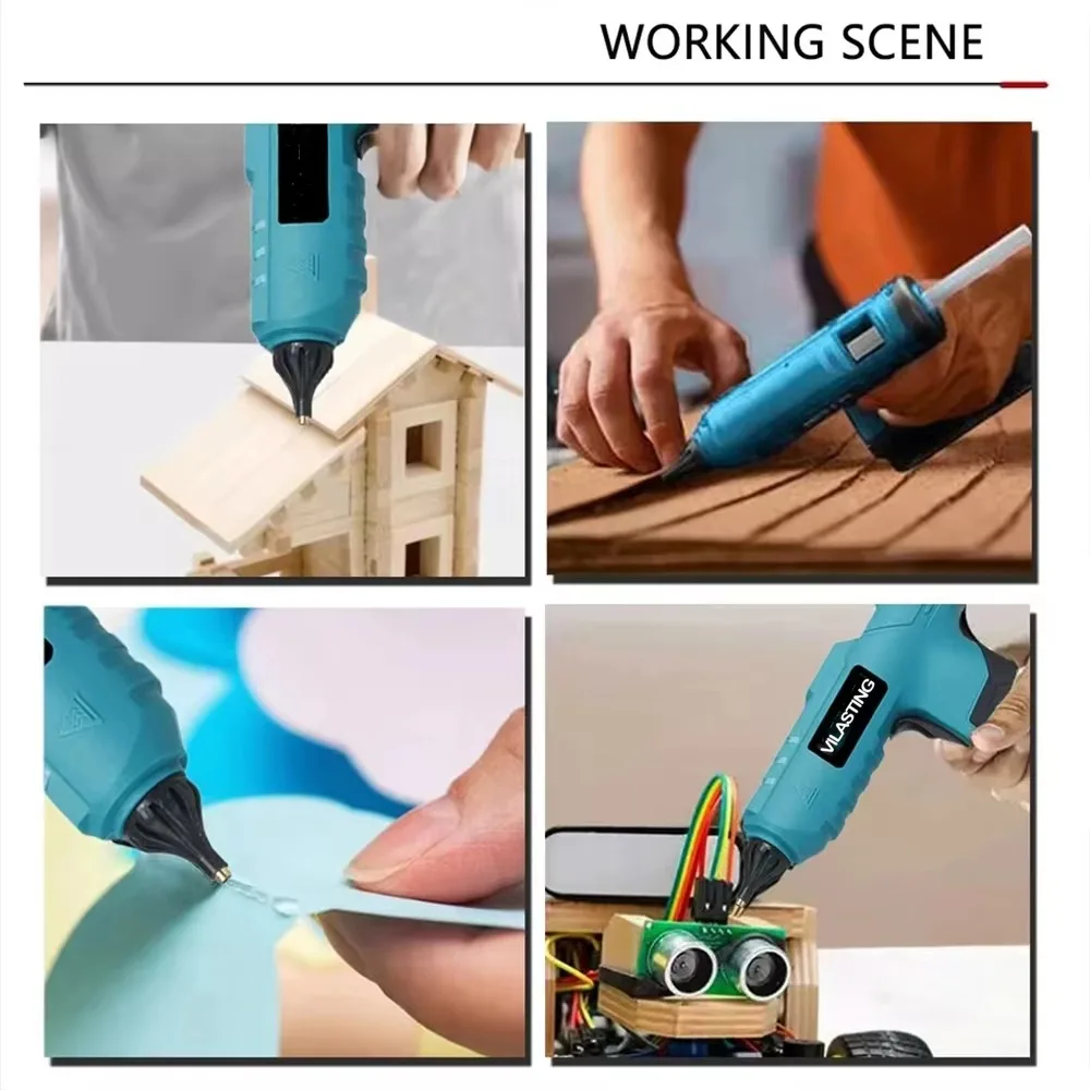 Bezprzewodowy pistolet do klej – Hot Melt Glue Gun Cordless recenzja i cena