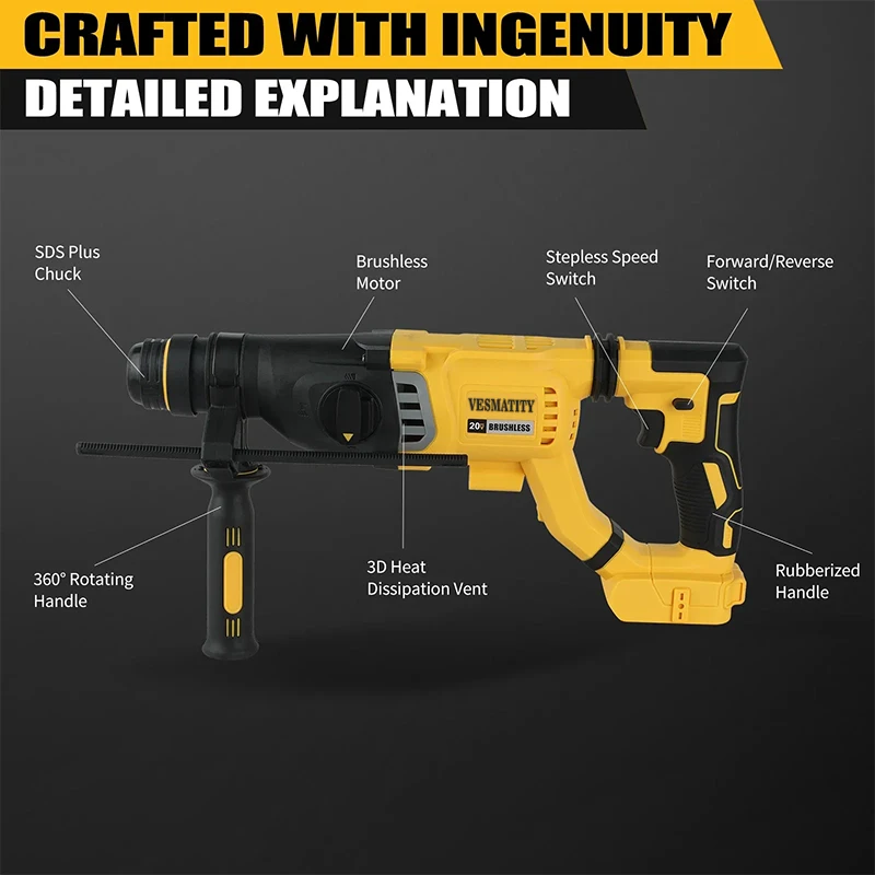 Wiertarko-wkrętarka bezszczotk – Brushless Cordless Electric Drill 18V recenzja i cena