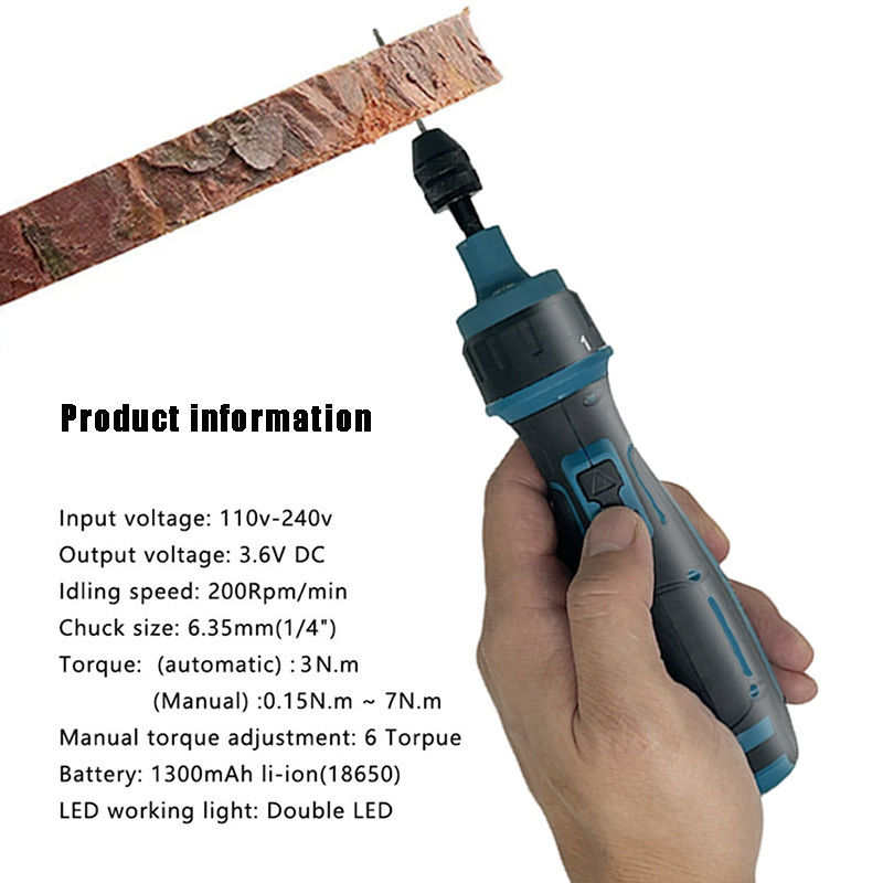 Akumulator bezprzewodowy wkręt – Electric Screwdriver Rechargeable Usb recenzja i cena