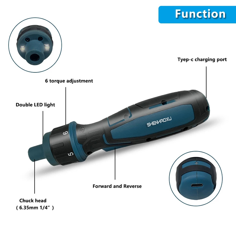Akumulator bezprzewodowy wkręt – Electric Screwdriver Rechargeable Usb recenzja i cena