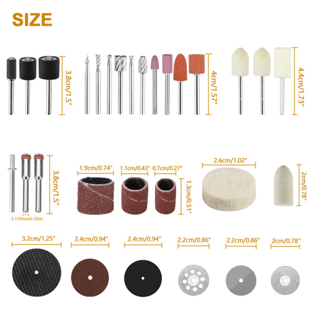 40 ~ 217 sztuk elektronarzędzi – Cordless Rotary Tool Kit Accessories recenzja i cena