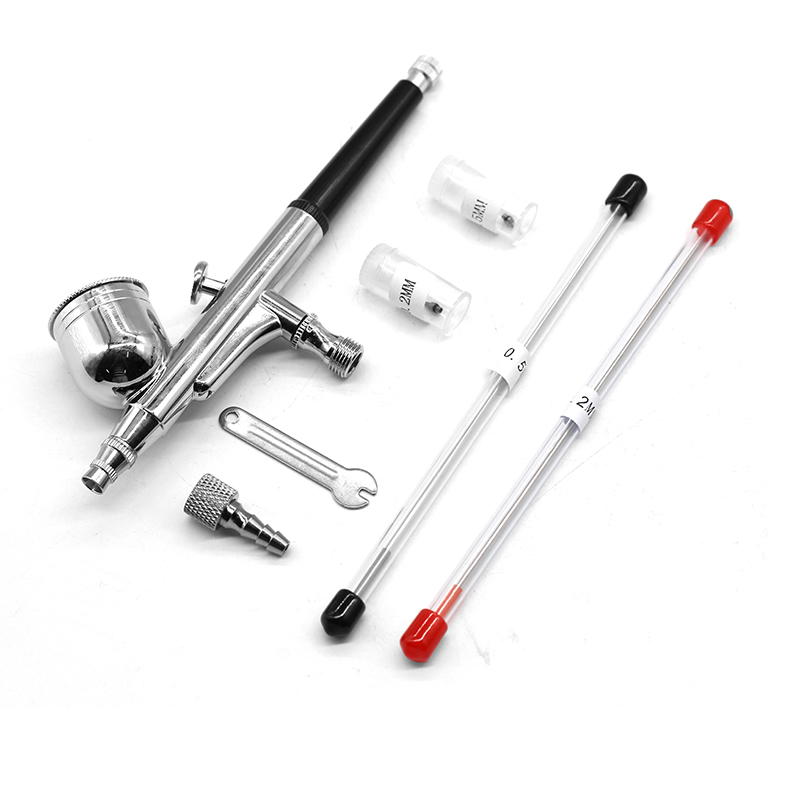 Grawitacyjny pistolet natrysko – Airbrush Kit With Mini Compressor recenzja i cena